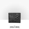 Billetera para Hombre Personalizada Vintage Hecha a Mano en Relieve de Cuero Genuino Larga de Cocodrilo Capa Superior Piel de Vaca Multitarjeta Monedero Estuche