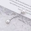 Broche de Pérola para Gola para Prevenir Exposição, Broche Criativo Estilo Coreano para Roupas e Vestidos, Pino Ajustável, Broche Mais Vendido