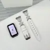 Pulseira de Relógio Fashion de Alta Aparência Adequada para Huawei Band 11Pro com Design de Trevo de Quatro Folhas Banhado a Ouro, Pulseira de Couro Tendência para Mulheres