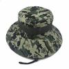 Chapéu de Pescador de Aba Larga para Proteção Solar ao Ar Livre Chapéu de Sol Camuflado Cúpula Aba Larga Pesca Caminhada Chapéu Benny Versátil para Viagem