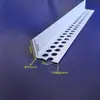 Tira de Acabado para Placa de Yeso de PVC en Ángulo Recto Tira en Forma de L Tira Selladora de Bordes Rasqueta para Masilla Tira de Acabado Línea de Esquina Exterior Tira Protectora de Esquina Tira de Plástico