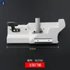 Máquina Overlock W4 Acessórios de Corte para Painel de Porta Corte Plano Alimentador de Rolos Modificado Mesa de Costura Alargada Painel de Porta Máquina de Costura Industrial
