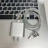Cargador Apple 18/20W Plateado Funda Protectora Cabezal de Carga Cubierta Protectora Pintada por un Lado Estilo Oso Violento Anticaídas