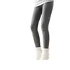 Medias Delgadas de Rayas Verticales para Mujer de Primavera y Otoño, Adelgazantes, Anti-Pilling, Algodón Puro, Ropa Exterior de Cintura Alta, Pantalones Elásticos con Estribo para el Pie para Mujer