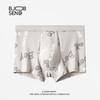 Ropa interior para hombre tipo A de algodón puro 2026 Nuevo estilo Calzoncillos tipo bóxer Verano Transpirable Algodón puro Estampado Ropa interior para hombre