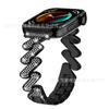 Adequado para a Pulseira do Novo Smartwatch Huawei Fit3/4/5Pro, Pulseira Simples de Smartwatch Huawei com Cravação de Diamantes de Sete Letras
