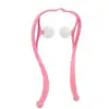 Masajeador cervical manual, rodillo para cuello y hombros, masajeador de meridianos para el cuello, herramienta de masaje de mano