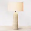 Lámpara de Mesa Decorativa de Piedra de Lujo Ligero Minimalista Moderna Estilo Ins Nórdico Diseñador Creativo Retro Lámpara Decorativa de Mesita de Noche
