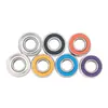 Mini Rodamiento de Acero Inoxidable SMR115ZZ/RS para Uñas, Resistente al Óxido, Resistente a la Corrosión, Alta Velocidad, Resistente al Desgaste