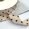 Cinta de Puntos de 2.5/4 cm Cinta de Red de Puntos de Doble Cara Tejido para Manualidades Empaque de Regalos Accesorios para el Cabello Decoración de Zapatos y Sombreros Tejido Accesorios para Ropa