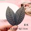 2024 Clip para Flequillo Clip BB Elegante Degradado Clip para Cabello Roto Clip Lateral Clip para Cabello Coreano Chica Fresca Bordado Hojas