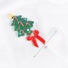 Decoração de bolo de Natal tamanho grande Decoração de bolo de acrílico de Natal Inserir Plug-in de bolo Plug-in de Natal
