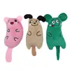 Juguetes de hierba gatera productos para mascotas fábrica directa molares limpieza de dientes resistentes a la mordida auto-Hi aburrido interactivo divertidos juguetes para gatos