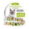 Collar antipulgas y garrapatas para perros y gatos, ajustable, ecológico, para mascotas.