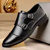[Colección Tallas Grandes 39-47] Zapatos de Cuero Casual de Negocios para Hombre con Cordones y Sin Cordones Zapatos de Cuero para Hombre Zapatos de Trabajo Boda