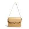 Bolso Primavera Versátil para Mujer Estilo Occidental Textura Hebilla de Cierre Bolso de Mujer 2024 Nuevo Textura de Alta Gama Hombro Cruzado Bolso Cuadrado Pequeño
