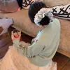 Anillo de Pelo Colorido Menta Mambo ~ Corazón de Chica Dulce Azul Bob Baja Cabeza Cuerda para el Cabello Resorte Nuevo