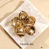 Pinza para el pelo de estrella de mar minimalista transfronteriza para mujer, pasador de aleación para recogidos, pinza de tiburón grande, accesorio para el cabello de alta gama