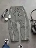 Calça Casual Transfronteiriça Amazon Primavera e Verão Estilo Americano Color Block Listrada Cordão Fresca Secagem Rápida Solta Esportiva Perna Larga Longa