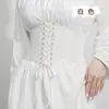 Moda Cinturón Ancho de Encaje Sello de Cintura para Mujer Vestido Versátil Top Cinturón Decorativo Elástico Elástico Plegable