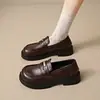 Zapatos de Tacón Bajo Estilo Nuevo Otoño 2026, Elegantes de Gamuza con Hebilla Cuadrada de Pedrería, Zapatos Casuales para Mujer, Zapatos para Ir al Trabajo, Zapatos de Moda para Mujer
