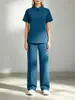 Tiktok Traje Quirúrgico Todo en Uno Antiestático Anti-Adherente Simple Uniforme de Enfermera para Belleza Médica