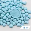 Pérolas de cera de selagem em formato de coração, cores misturáveis, 100 pérolas, 39g, saquinho pequeno, formato de coração, atacado do fabricante