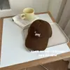 Gorra de Béisbol Bordada de Perro Salchicha Estilo Nuevo para Niños y Niñas, Gorra Versátil de Pico de Pato de Ala Ancha Estilo Coreano de Moda