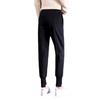 Pantalones de chándal de cachemira sintética para mujer, tendencia Ins Otoño e Invierno, estilo coreano, forro polar, holgados, efecto adelgazante, pantalones casuales