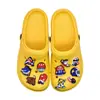 Amuletos para Zapatos de Hockey sobre Hielo Deportivos Pelota de Goma Suave de PVC Decoraciones para Zapatos DIY Desmontables Accesorios Decorativos para Zapatos