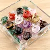Venta Cruzada Más Vendida Cristal Natural Ágata Nuevo Diseño Colgante de Paz DIY Hecho a Mano