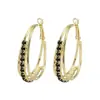 Brincos Exagerados Transfronteiriços Estilo Metal Design Sense Nicho Argola de Orelha Temperamento Feminino Moda Versátil Argolas de Orelha com Senso Avançado