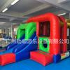 Castillo Inflable Land Rush Pista de Obstáculos Equipo de Diversión Parque Infantil para Niños Trampolín Inflable de PVC