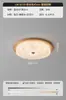Lámpara de Techo para Dormitorio Estilo Medieval de Gama Alta Simple Americana Retro Nogal Hogar Súper Brillante Protección Ocular Lámparas para Sala de Estudio