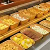 Bandeja Giratoria Caliente para Hot Pot de Imitación Madera Melamina, Bandeja Especial para Servir Carne de Res y Cerdo, Caja Rectangular de Exhibición para Buffet