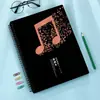 Carpeta Modificable para Partituras A4, Se Puede Modificar para Partituras de Piano, Se Puede Usar para Escribir y Editar Partituras Musicales, Carpeta de Partituras con Páginas de Hojas Sueltas