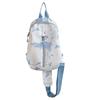 Bolsa de peito da moda estilo coreano, bolsa transversal com design de nicho e tie-dye, bolsa feminina simples e artística, bolsa de peito para meninas