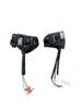 Adecuado para interruptores de manillar de motocicleta, conjunto de interruptor combinado de fibra de carbono AEROX, encendido, dirección y apagado del manillar
