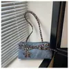 Comercio exterior transfronterizo simple casual estampado de leopardo 2026 tela Oxford lujo ligero nuevo estilo coreano popular para mujer bolso de hombro axila