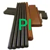 Placa PI marrón original, genuina, varilla de poliimida PI resistente a altas temperaturas, material VESPEL-SP1, con placa PI de grafito