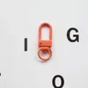 Hebilla de Puerta de Aleación de Zinc Pintada de Colores Caramelo Hebilla para Perro Hebilla Colgante Llavero Hebilla de Camarón Colgante para Joyería DIY Venta al por Mayor