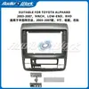 Adecuado para Toyota Alphard Alpha Panel de Navegación de Control Central de 9 Pulgadas Pantalla Grande Android Marco Versátil Panel de Audio