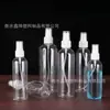 30 50 100 ml Frasco Spray Transparente Plástico Recarregável Viagem Cosmético Borrifador de Água Névoa Fina Frasco Pequeno de Spray