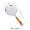 Colador de Malla con Logo Láser Cocina Mango Resistente al Calor Montaje en Pared Filtro Colador de Acero Inoxidable Colador 304 Acero Inoxidable