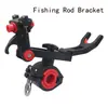 Novo Suporte de Vara de Pesca Tipo Tubo Redondo Suporte para Pesca em Barco Suporte Único Ajustável para Vara