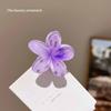 Pinza de Flor de Bauhinia Transfronteriza Clip para Cabello de Gran Volumen Pinza Tiburón para Cola de Caballo Alta Agarre para Cabello Tocado Set al por Mayor Resina