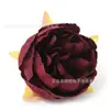 Cabezas de Flores Artificiales Pintura al Óleo Flores de Camelia Rizadas Flores Falsas Materiales DIY para Flores Artificiales Ramo Caja de Regalo Flores Decorativas