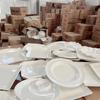Hotel cerâmica louça atacado hotel louça multi-estilo desinfecção louça especial forma prato branco porcelana tigela branca porcelana colher prato