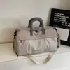Bolsa Deportiva Fitness Transfronteriza, Bolsa de Viaje de Gran Capacidad con Separación Seco y Húmedo, Bolso de Mano Ligero para Mujer, Bolsa de Equipaje de Viaje