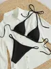 Playa Fuente Termal Sexy Damas Europeo y Americano Amazon Nuevo Bikini Bikini de Atar Traje de Baño Ropa de Baño 2026